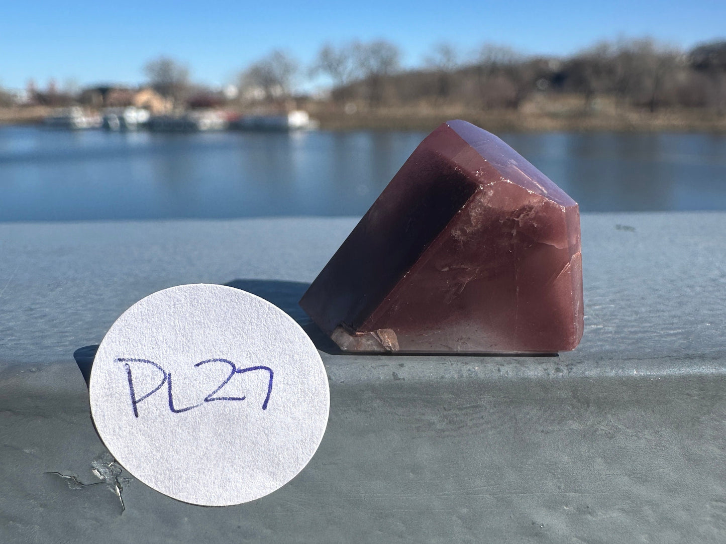 Rare Pink Lithium Point from Brazil | Lithium Tower | Lithium Crystal | Rare Crystals | Pink Lithium Crystal | Lithium Quartz