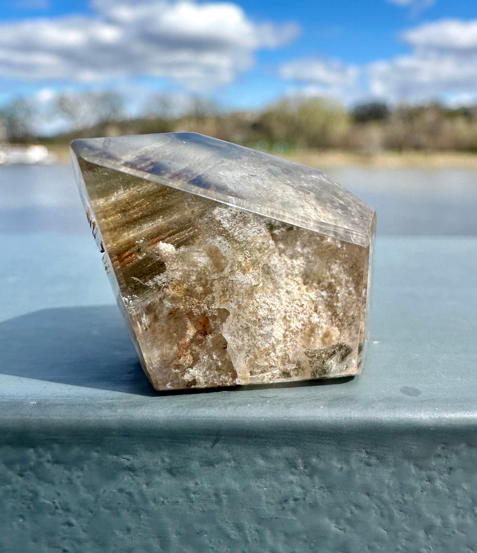 Mini Extra High Quality Inclusion Quartz Freeform | Lodalite | Quartz | High Quality Quartz | Quartz Tower | Jewels