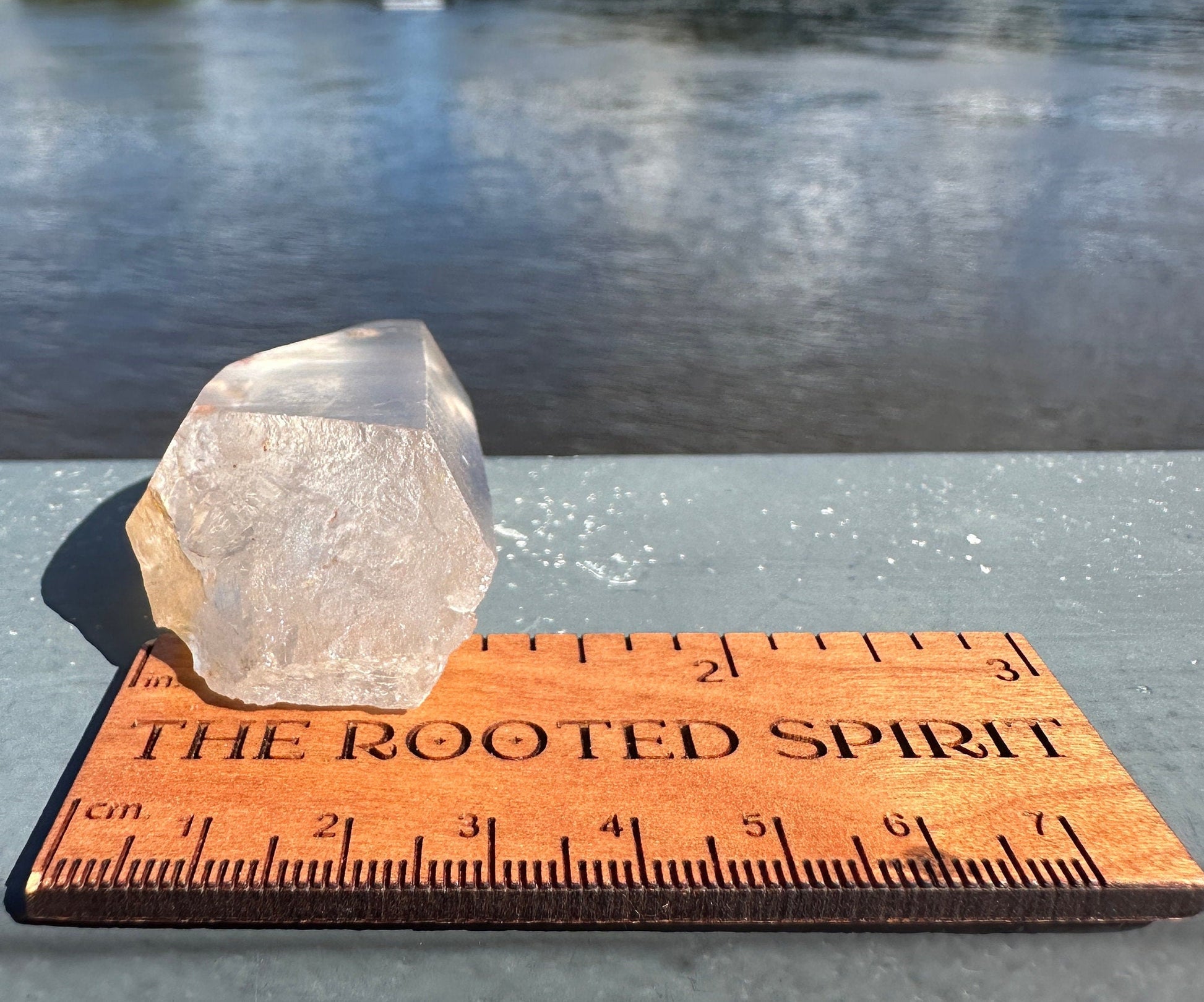 Stunning Rare Raw Golden Healer Lemurian Point