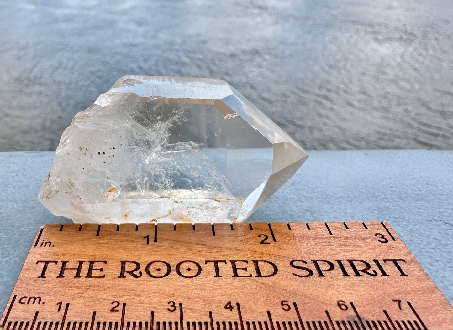 Stunning Rare Raw Golden Healer Lemurian Point