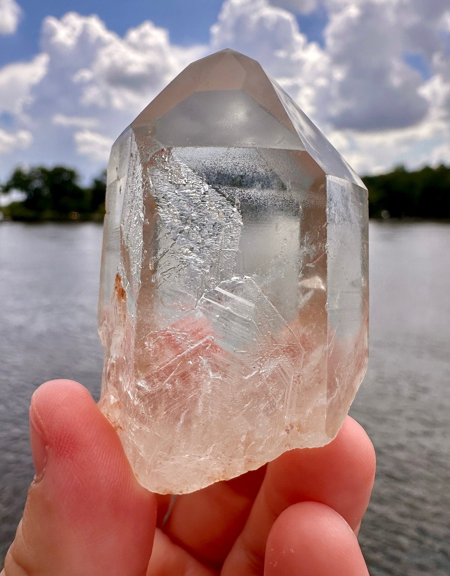 Stunning Rare Raw Golden Healer Lemurian Point