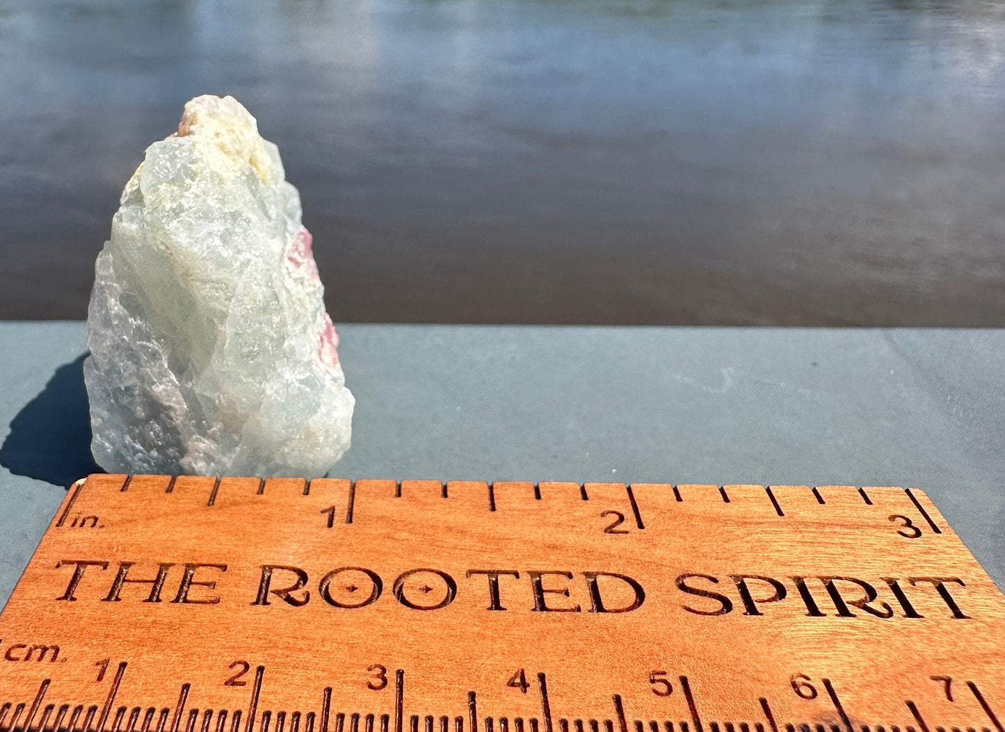 High Grade Pink Tourmaline in Aquamarine Specimen From Brazil