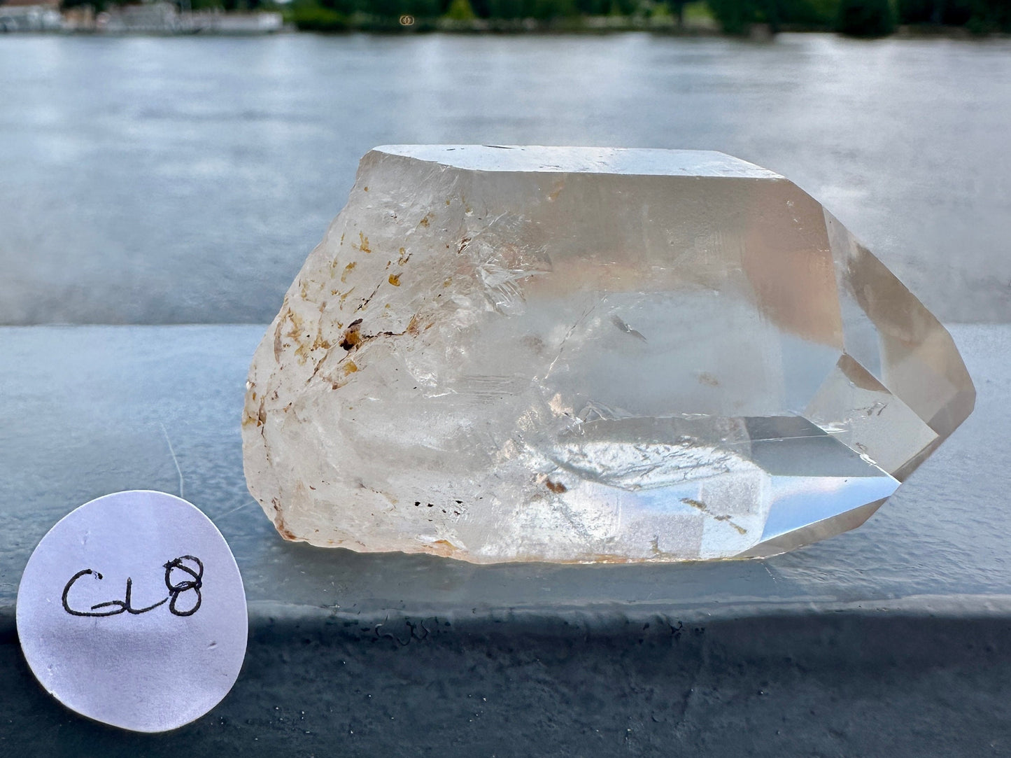 Stunning Rare Raw Golden Healer Lemurian Point