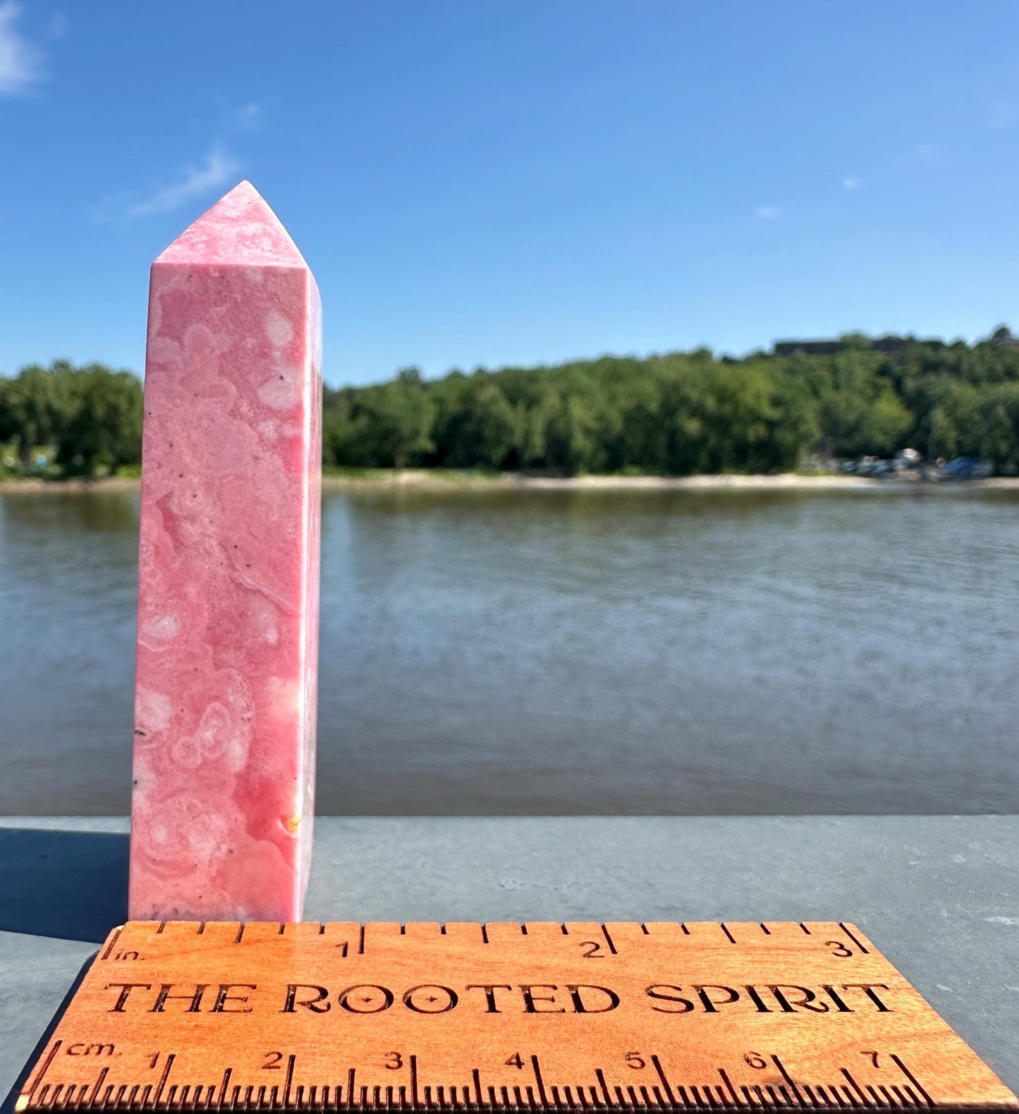 Gorgeous Rhodochrosite Tower from Peru | Heart Healing | Unconditional Love