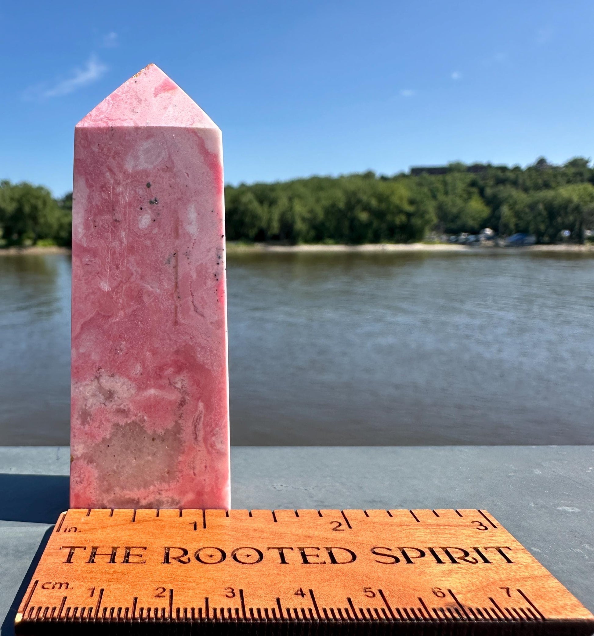 Gorgeous Rhodochrosite Tower from Peru | Heart Healing | Unconditional Love