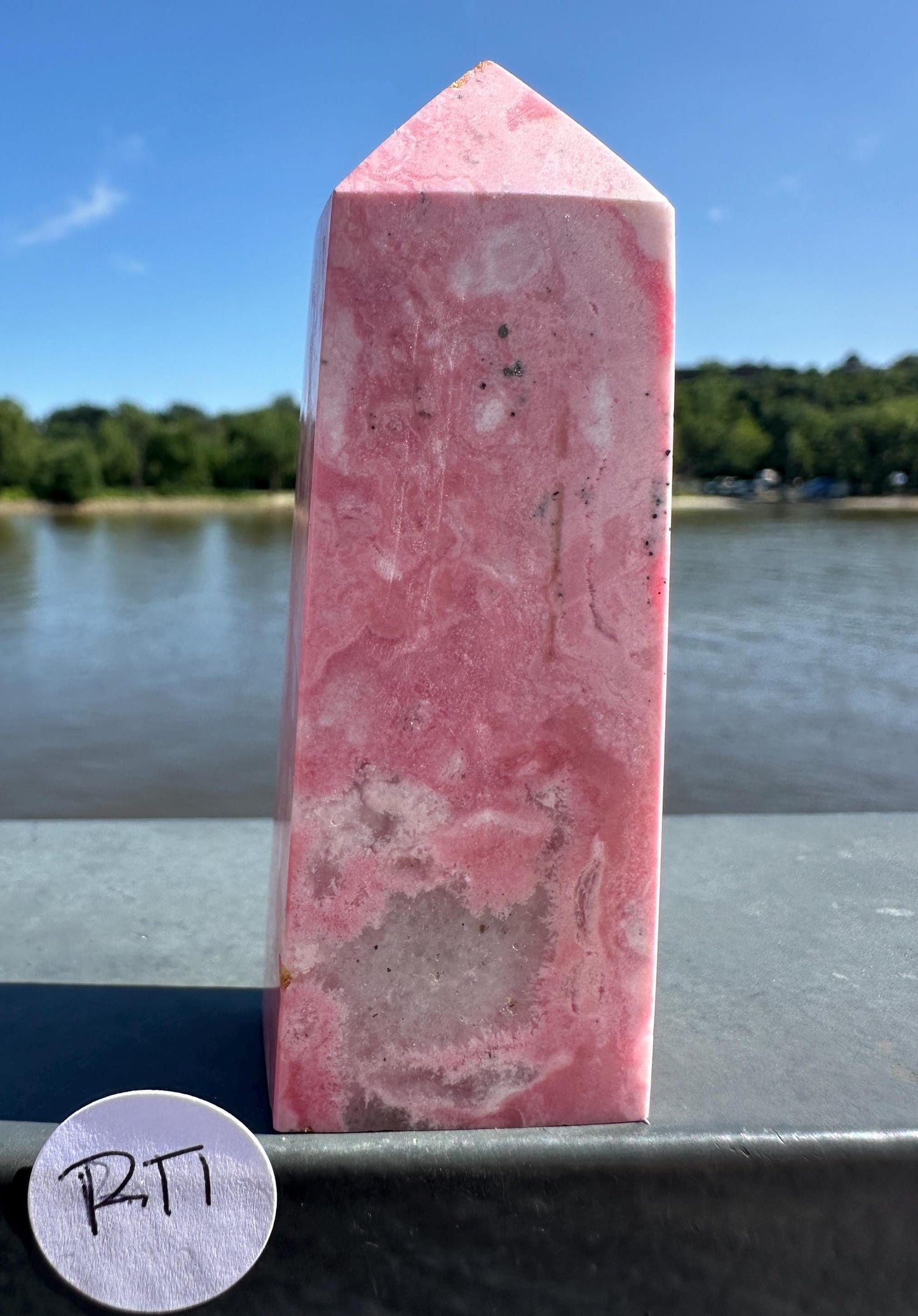 Gorgeous Rhodochrosite Tower from Peru | Heart Healing | Unconditional Love