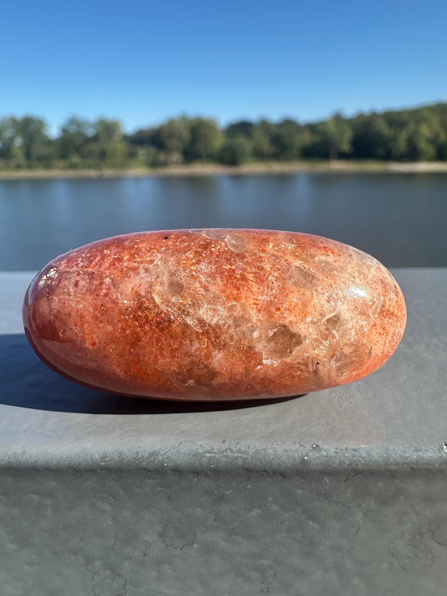 Stunning Natural High Quality Gorgeous Sunstone Shiva Crystal