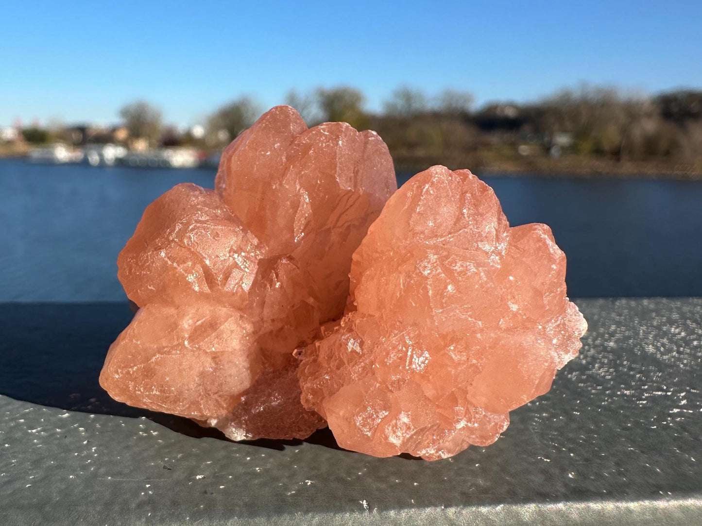 Stunning Pink Flower Quartz Natural Raw Specimen