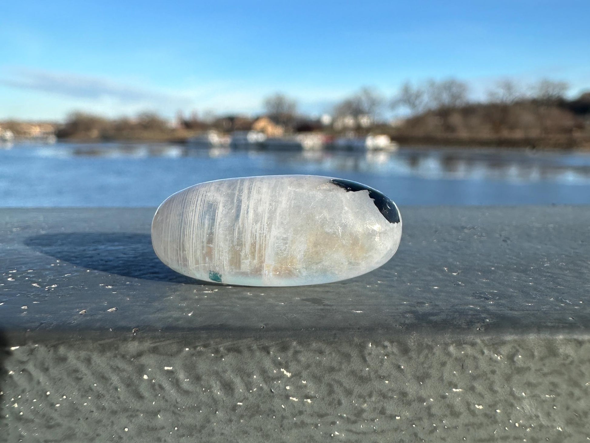 Flashy Rainbow Moonstone Shiva