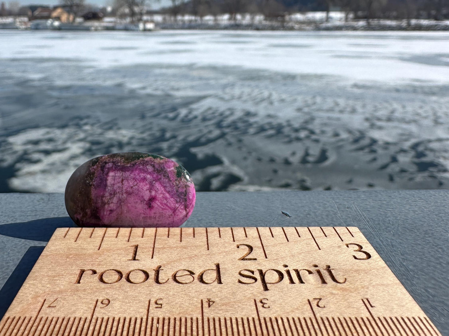 Stunning Cobalto Calcite Small Palm Stone | Home Decor | Crystal and Stones