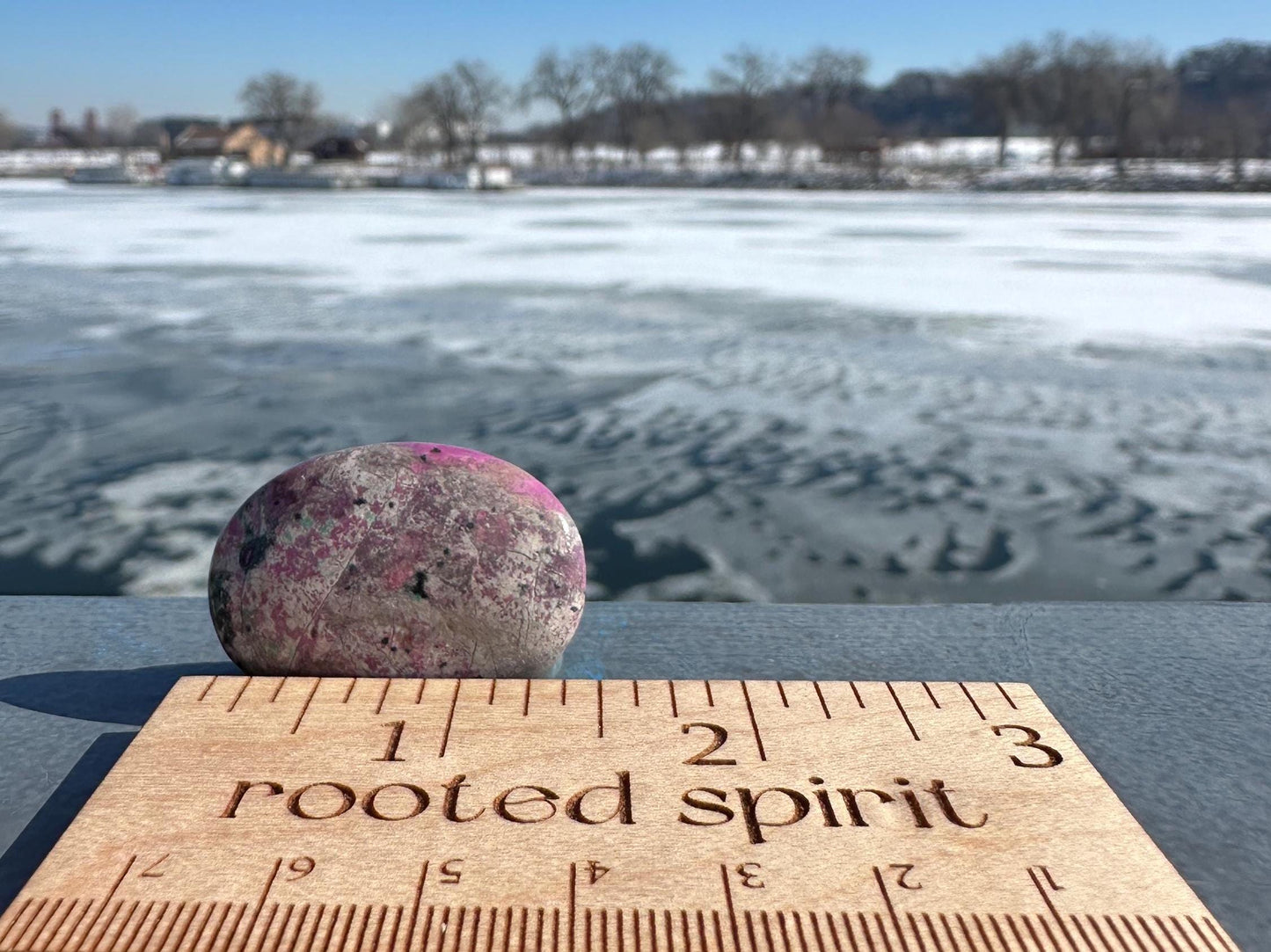 Stunning Cobalto Calcite Small Palm Stone | Home Decor | Crystal and Stones