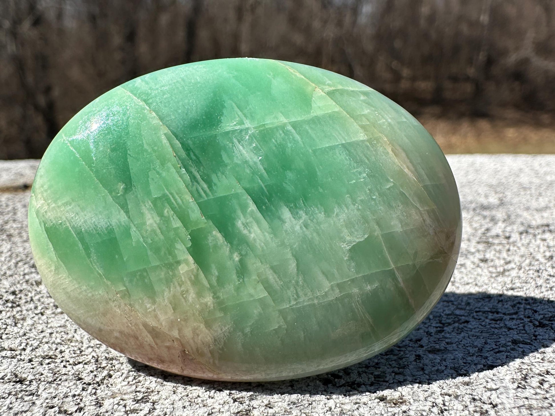 Gorgeous Rare Green & Pink "Parrot" Moonstone from India | Tucson Exclusive