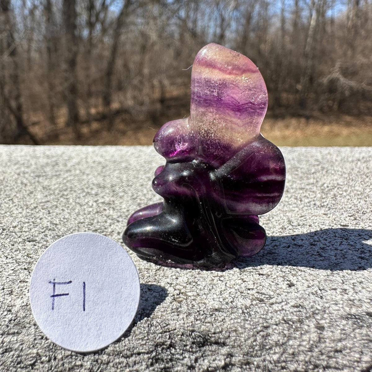 Mystical Rainbow Fluorite Fairy