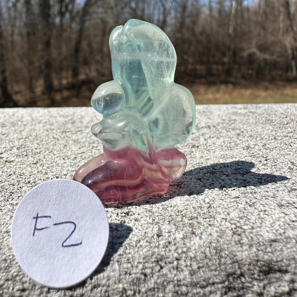 Mystical Rainbow Fluorite Fairy