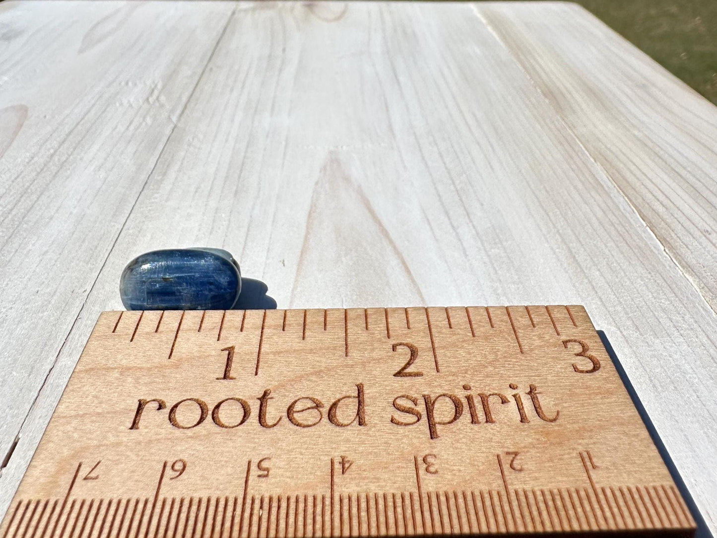 Gorgeous High Quality Polished Blue Kyanite Mini Palm Stone from Nepal