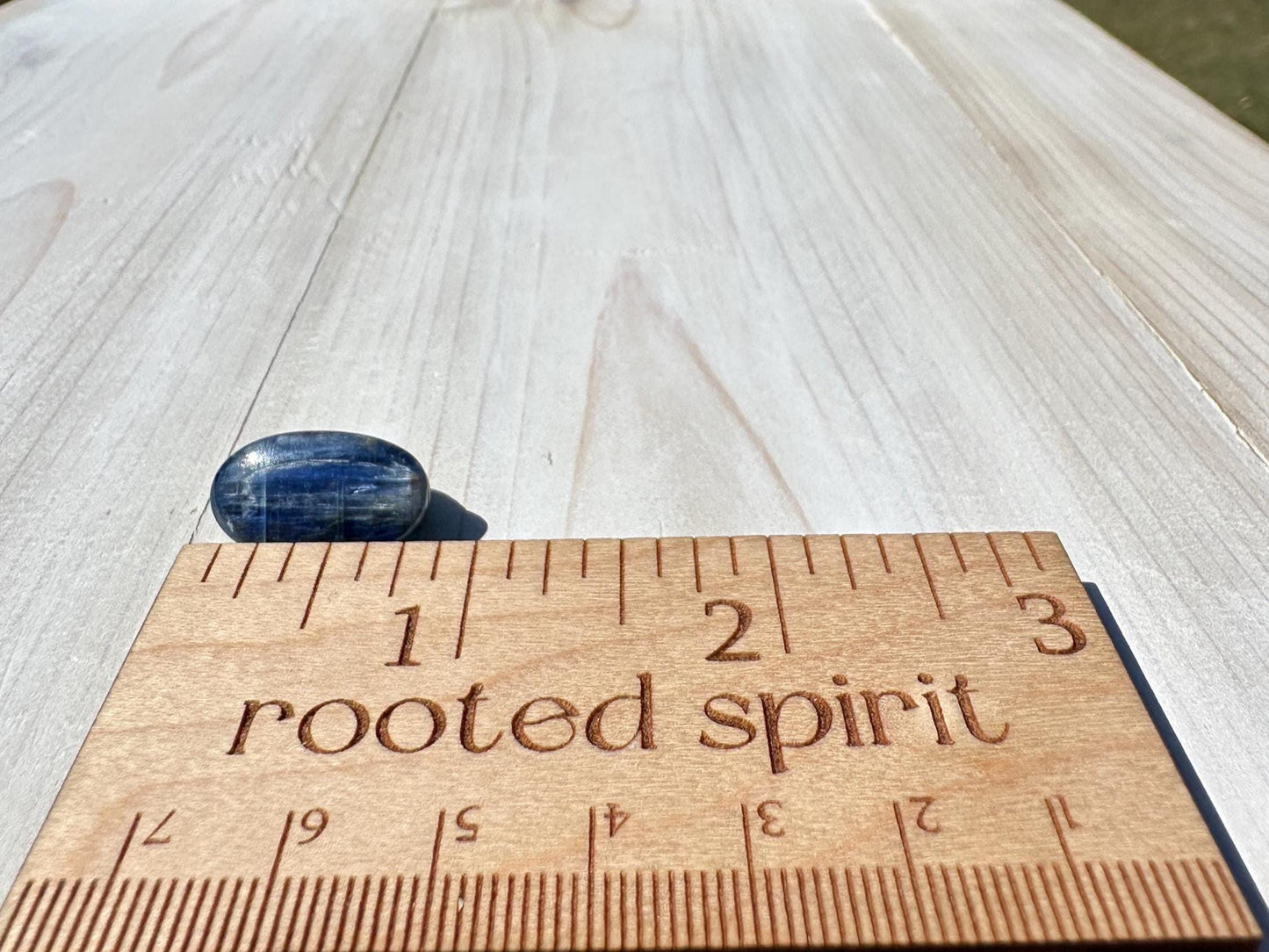 Gorgeous High Quality Polished Blue Kyanite Mini Palm Stone from Nepal