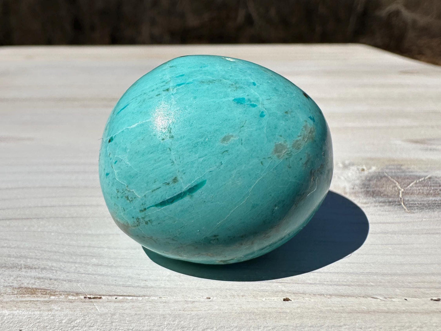 Beautiful Turquoise Palm Stones from Peru