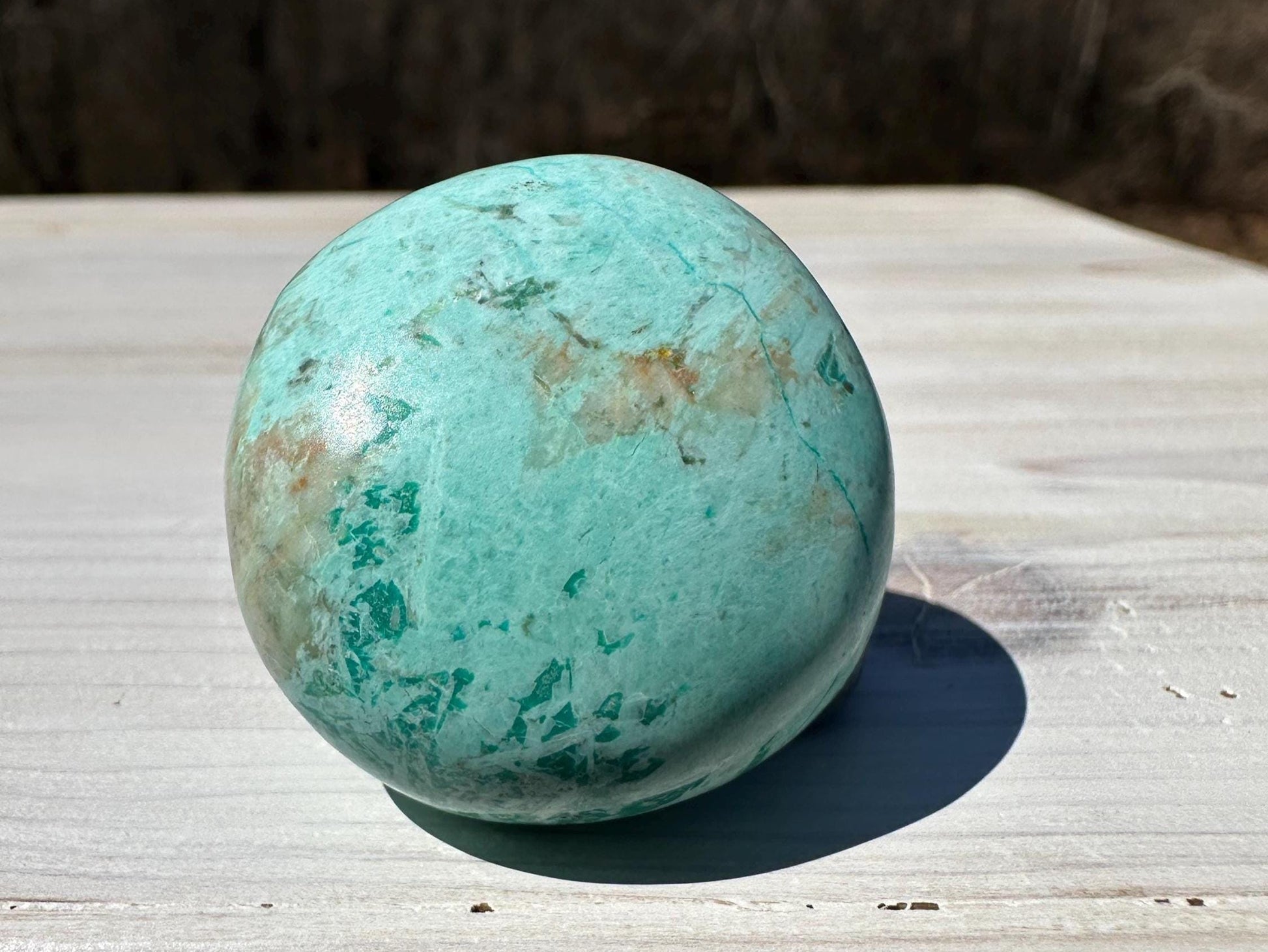 Beautiful Turquoise Palm Stones from Peru