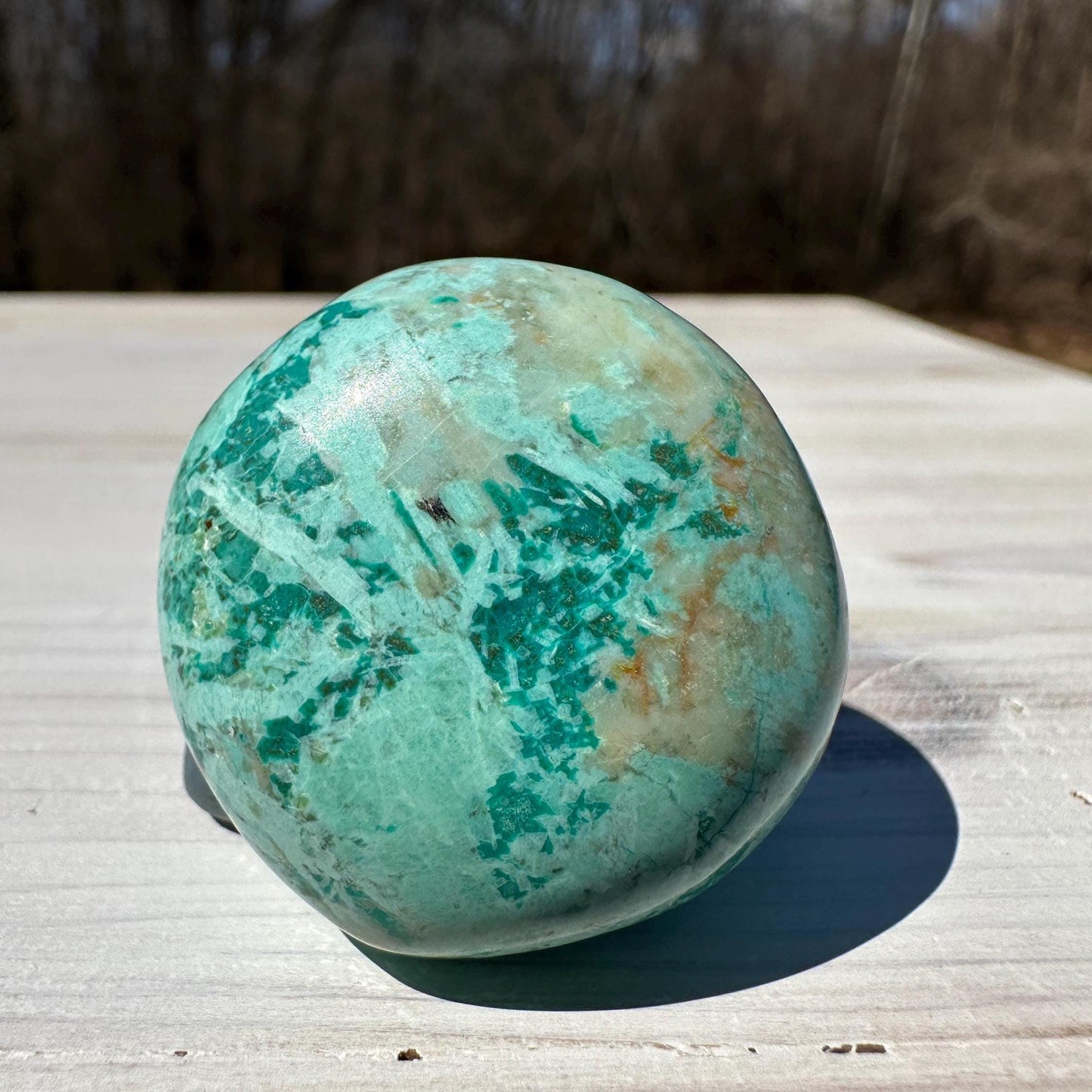 Beautiful Turquoise Palm Stones from Peru
