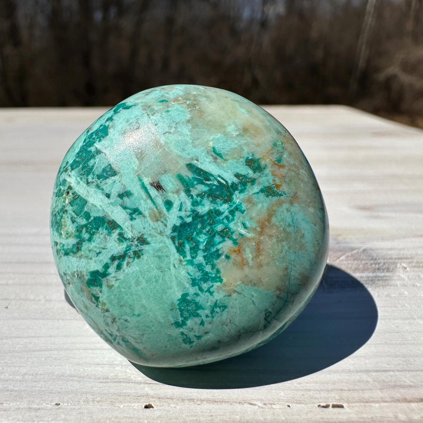 Beautiful Turquoise Palm Stones from Peru