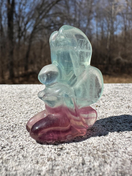 Mystical Rainbow Fluorite Fairy