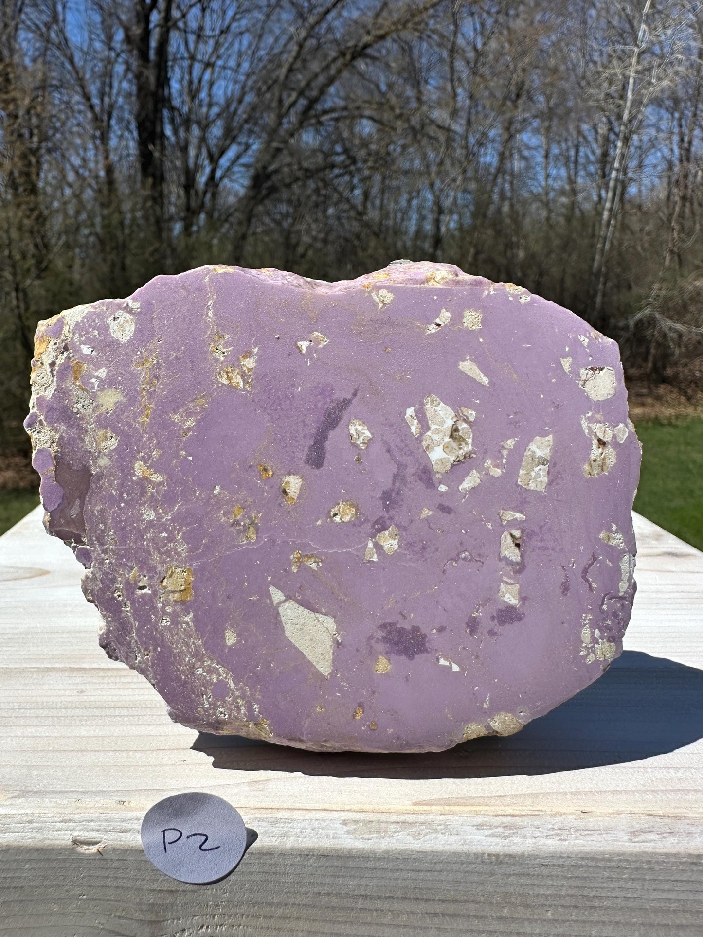 Gorgeous Natural Phosphosiderite Polished Slab from Peru