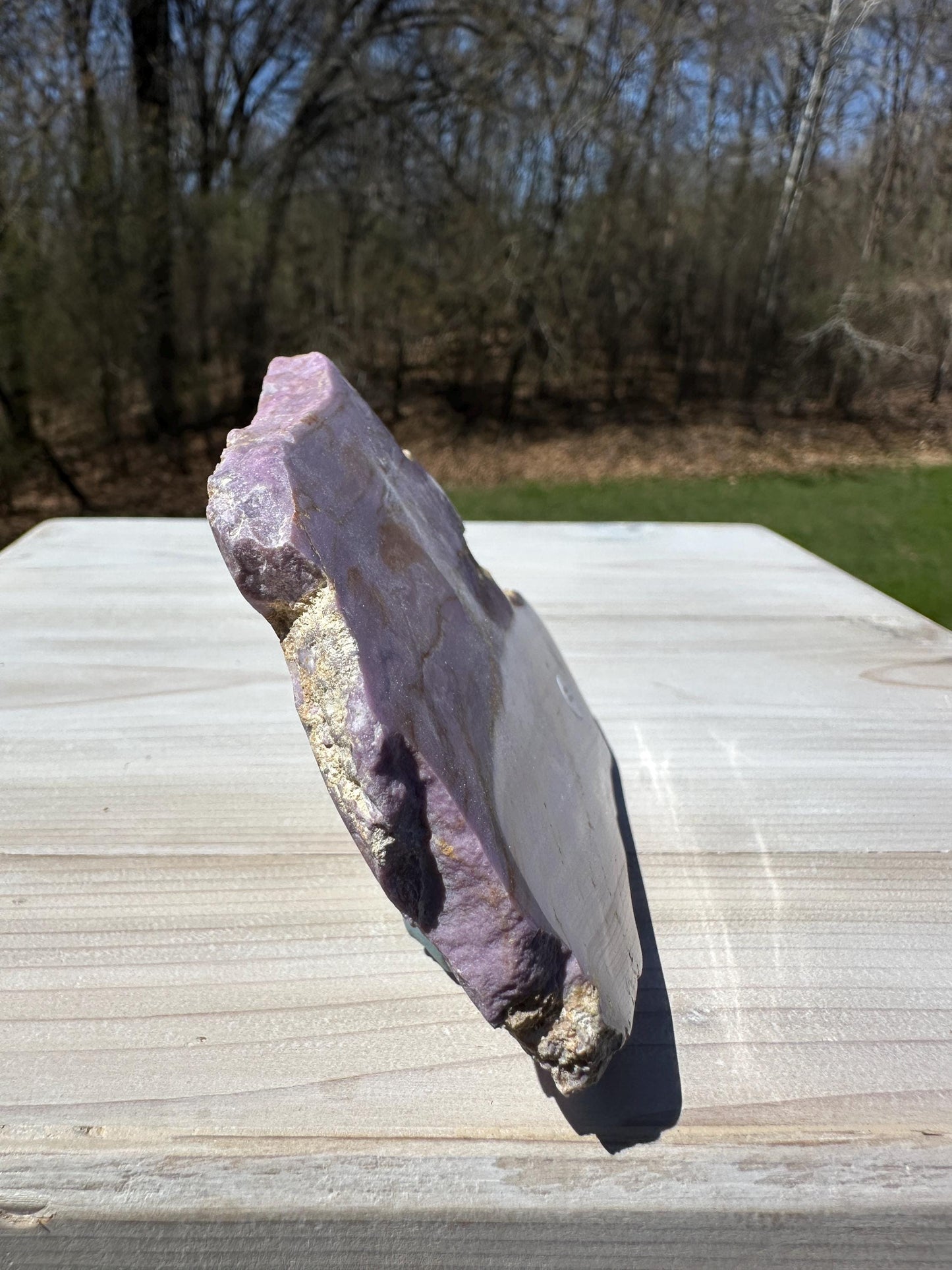 Gorgeous Natural Phosphosiderite Polished Slab from Peru