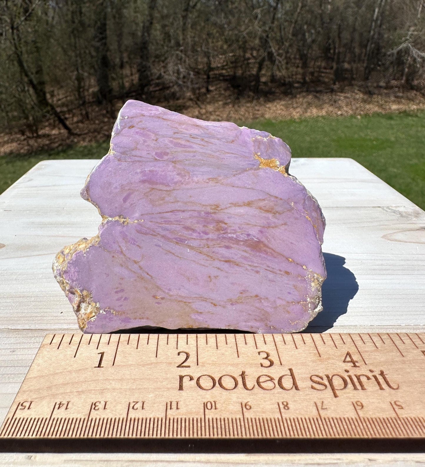 Gorgeous Natural Phosphosiderite Polished Slab from Peru