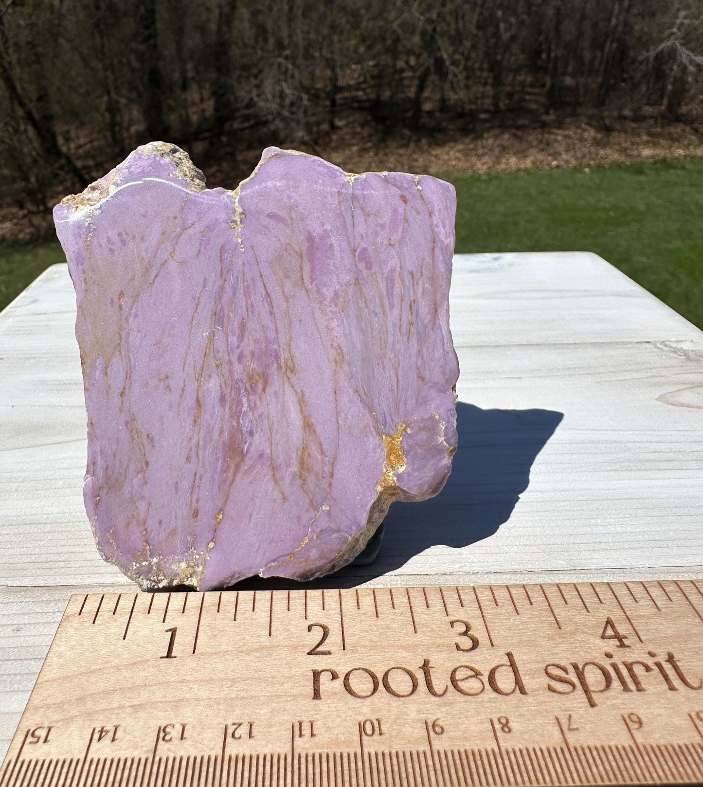 Gorgeous Natural Phosphosiderite Polished Slab from Peru