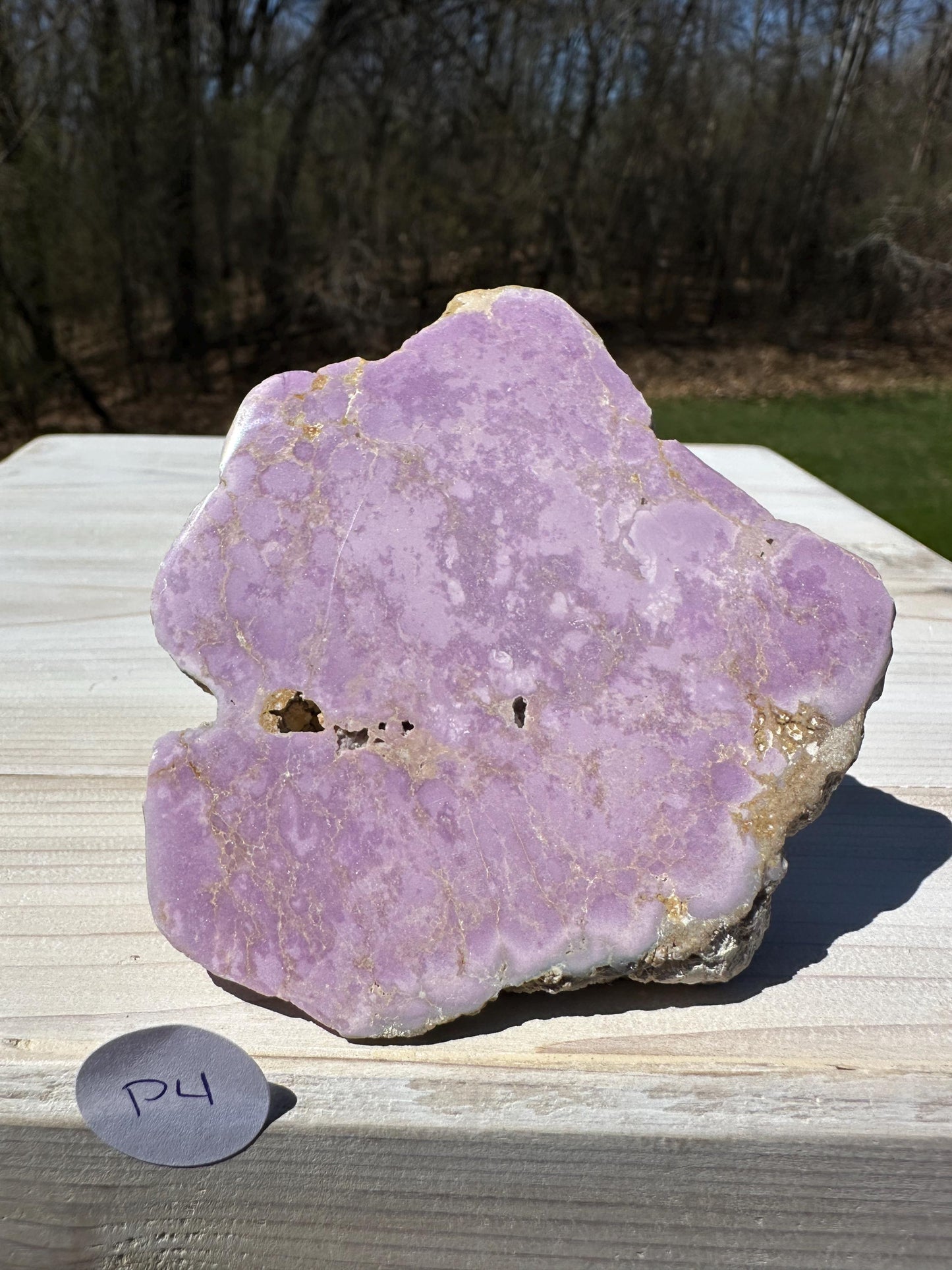 Gorgeous Natural Phosphosiderite Polished Slab from Peru