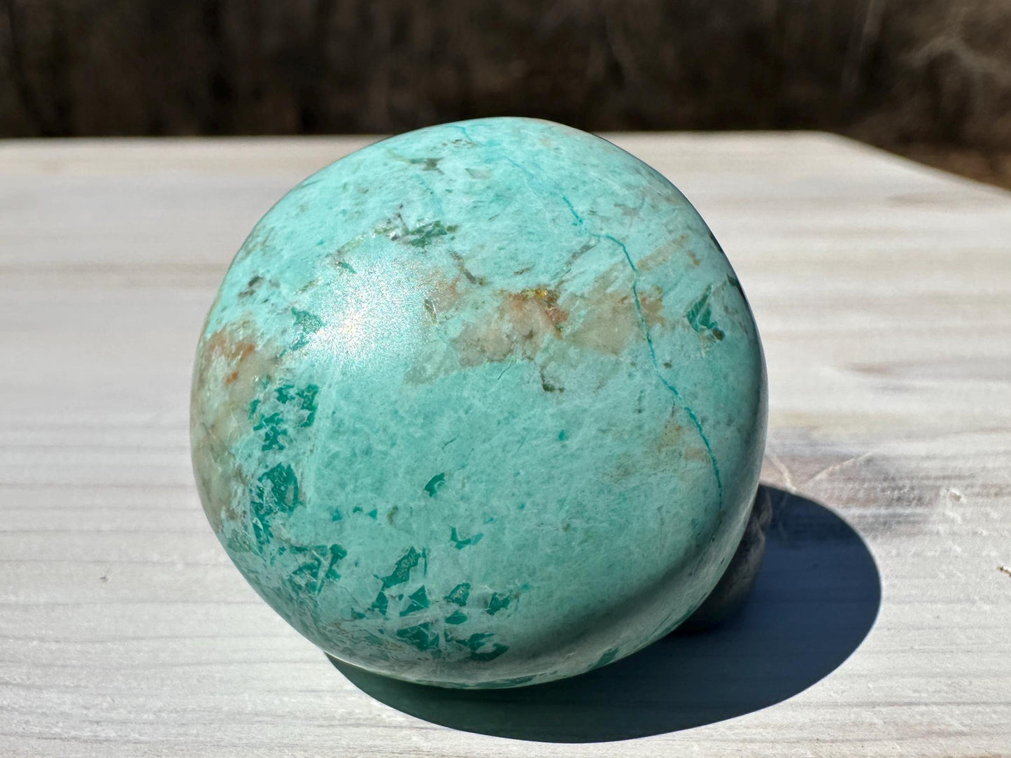 Beautiful Turquoise Palm Stones from Peru