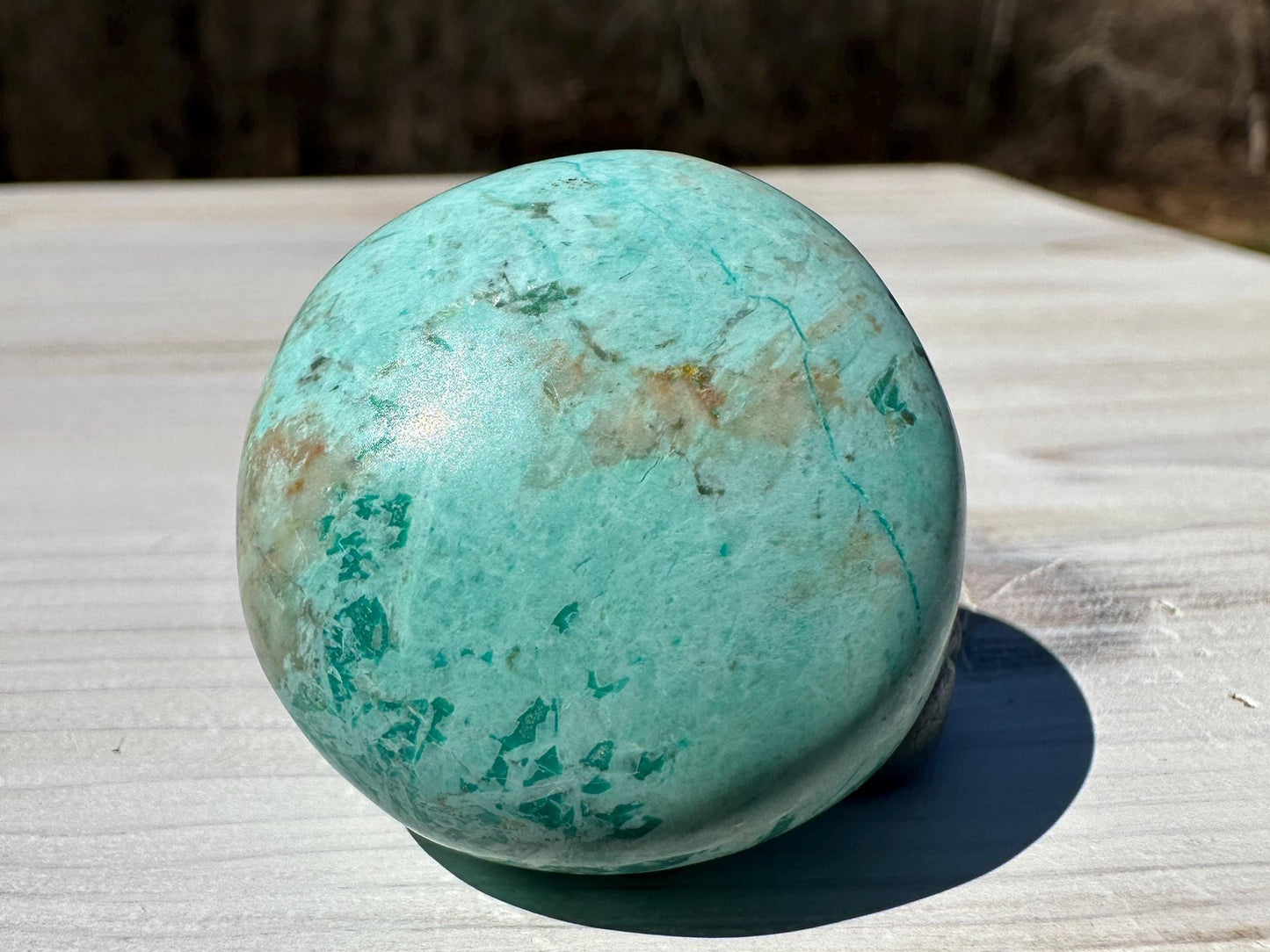 Beautiful Turquoise Palm Stones from Peru