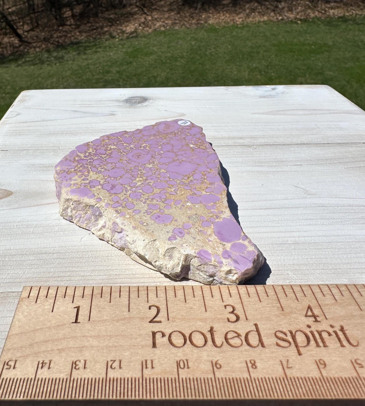 Gorgeous Natural Phosphosiderite Polished Slab from Peru