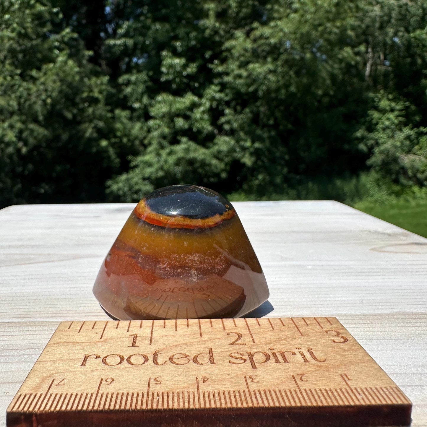 Large Shiva Agate Eye from India | Eye Of Shiva Crystals | Third Eye Agate Crystals | Gems & Minerals | Crystal Collector Home Decor - #1