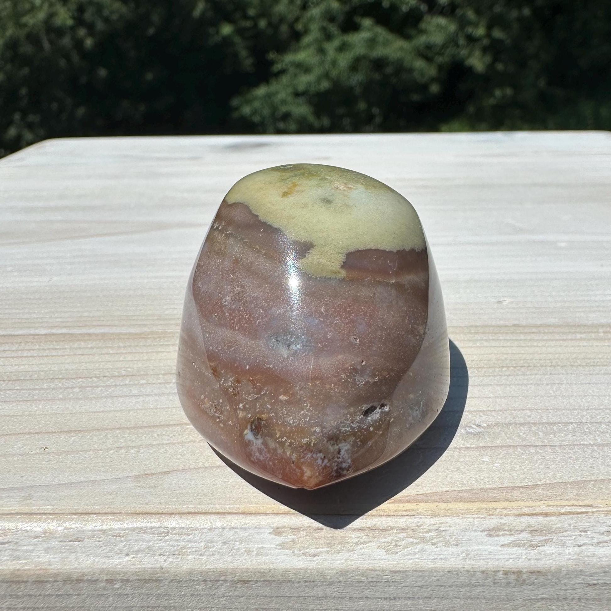 Large Shiva Agate Eye from India | Eye Of Shiva Crystals | Third Eye Agate Crystals | Gems & Minerals | Crystal Collector Home Decor - #3