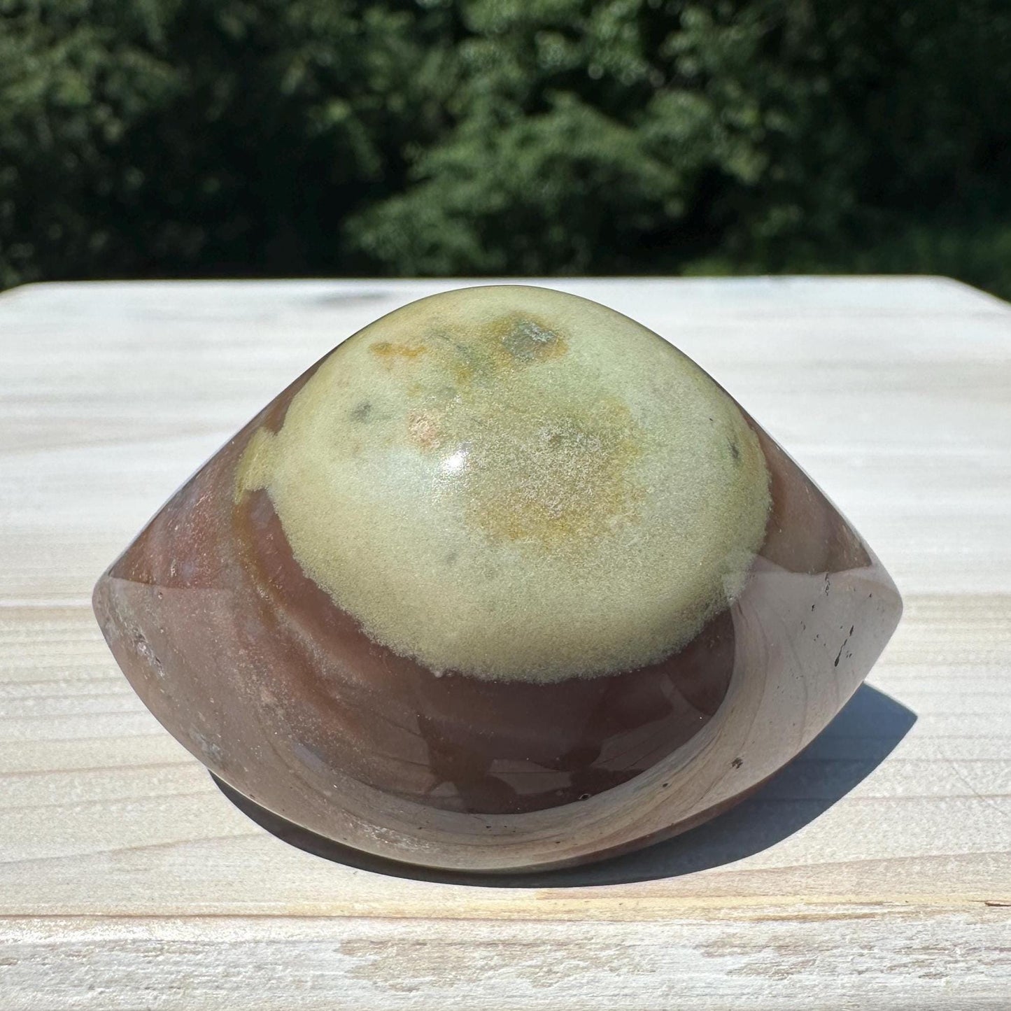 Large Shiva Agate Eye from India | Eye Of Shiva Crystals | Third Eye Agate Crystals | Gems & Minerals | Crystal Collector Home Decor - #3