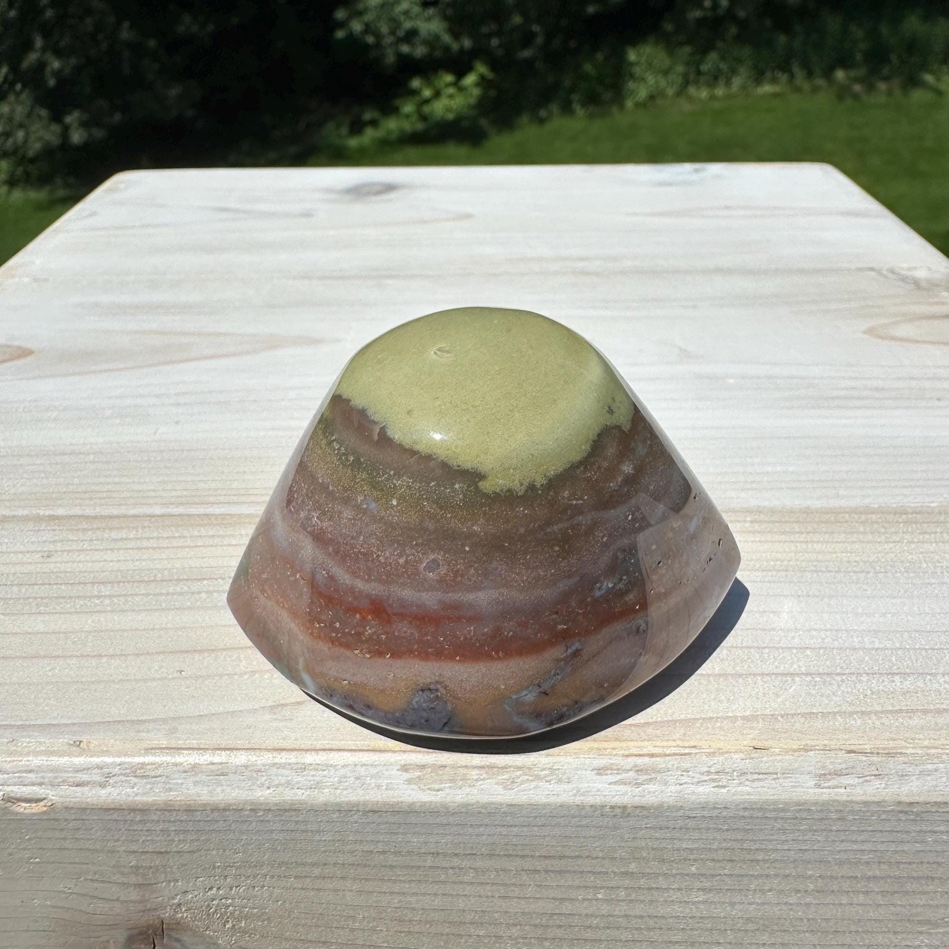 X Large Shiva Agate Eye from India | Eye Of Shiva Crystals | Third Eye Agate Crystals | Gems & Minerals | Crystal Collector Home Decor - #6