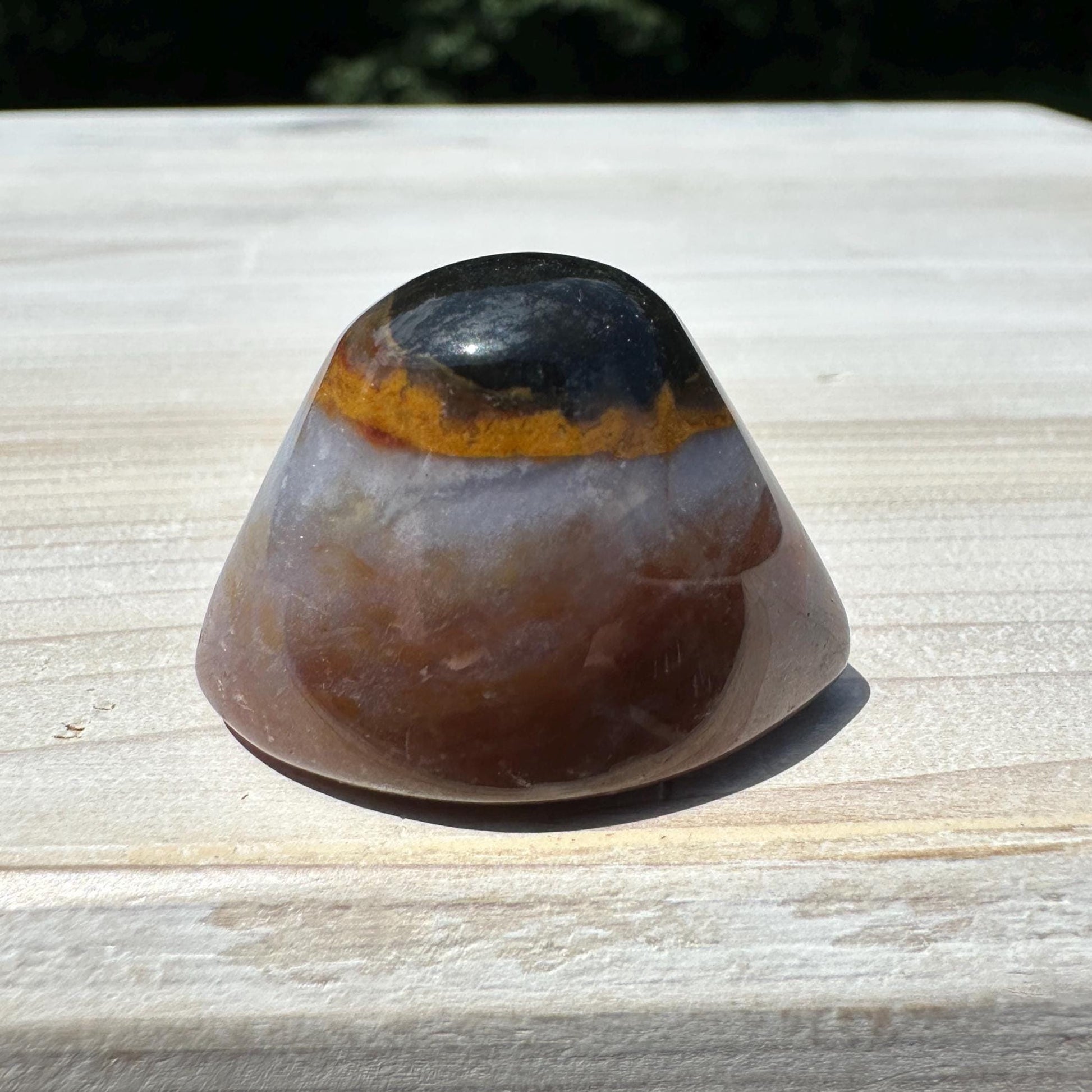Small Shiva Agate Eye from India | Eye Of Shiva Crystals | Third Eye Agate Crystals | Gems & Minerals | Crystal Collector Home Decor - #13
