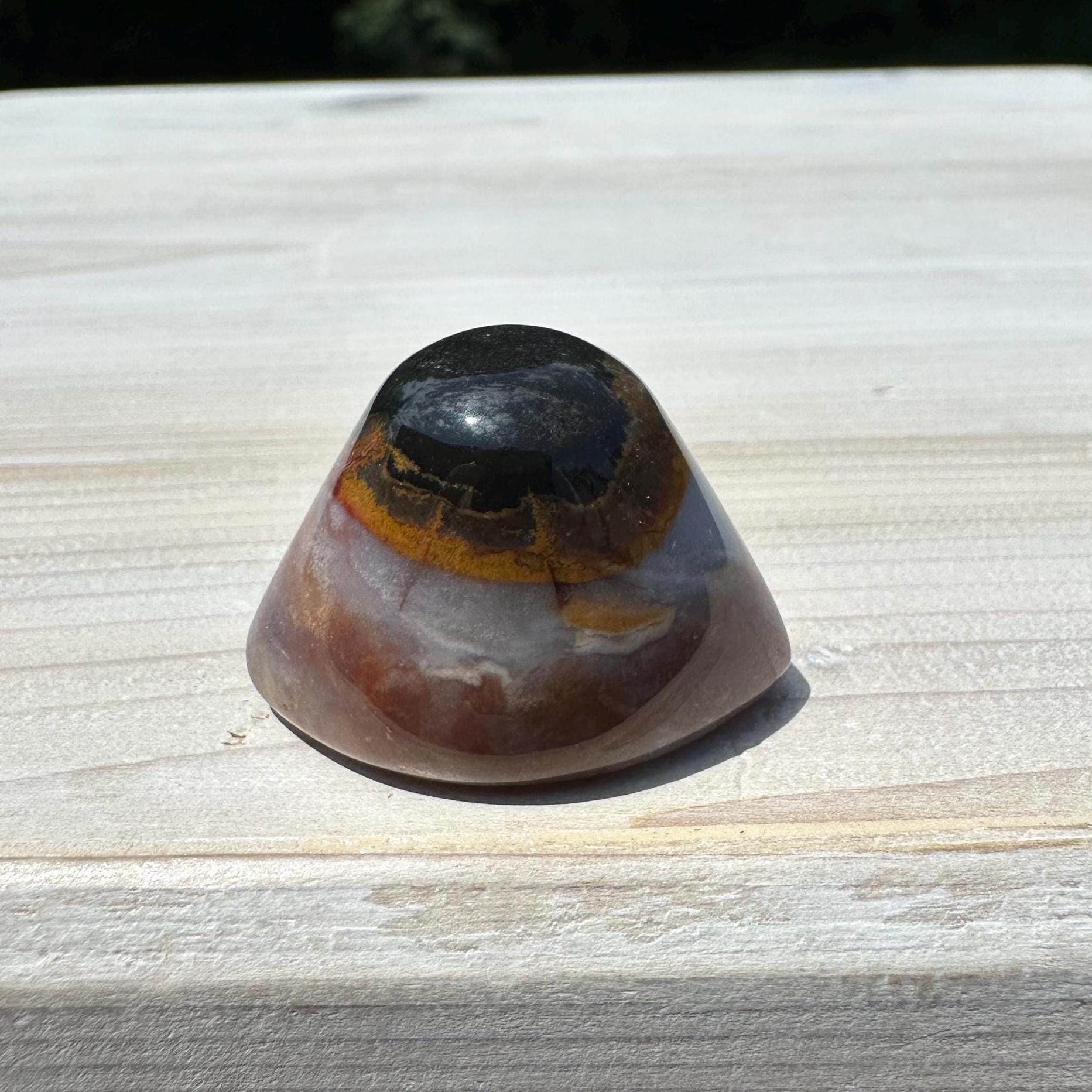 Small Shiva Agate Eye from India | Eye Of Shiva Crystals | Third Eye Agate Crystals | Gems & Minerals | Crystal Collector Home Decor - #13