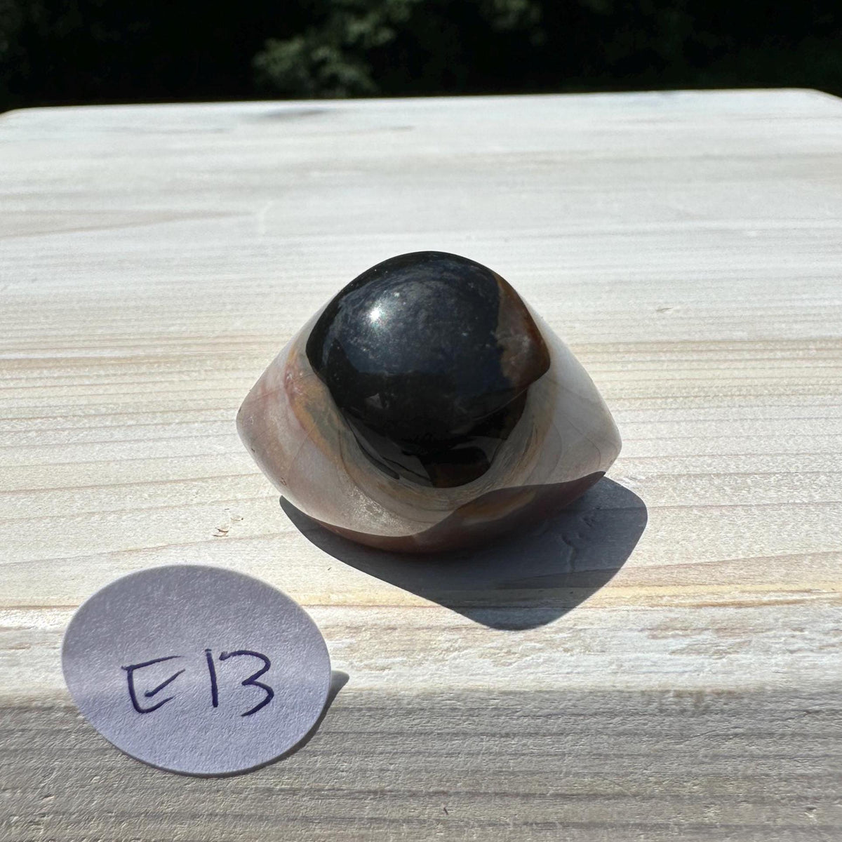 Small Shiva Agate Eye from India | Eye Of Shiva Crystals | Third Eye Agate Crystals | Gems & Minerals | Crystal Collector Home Decor - #13