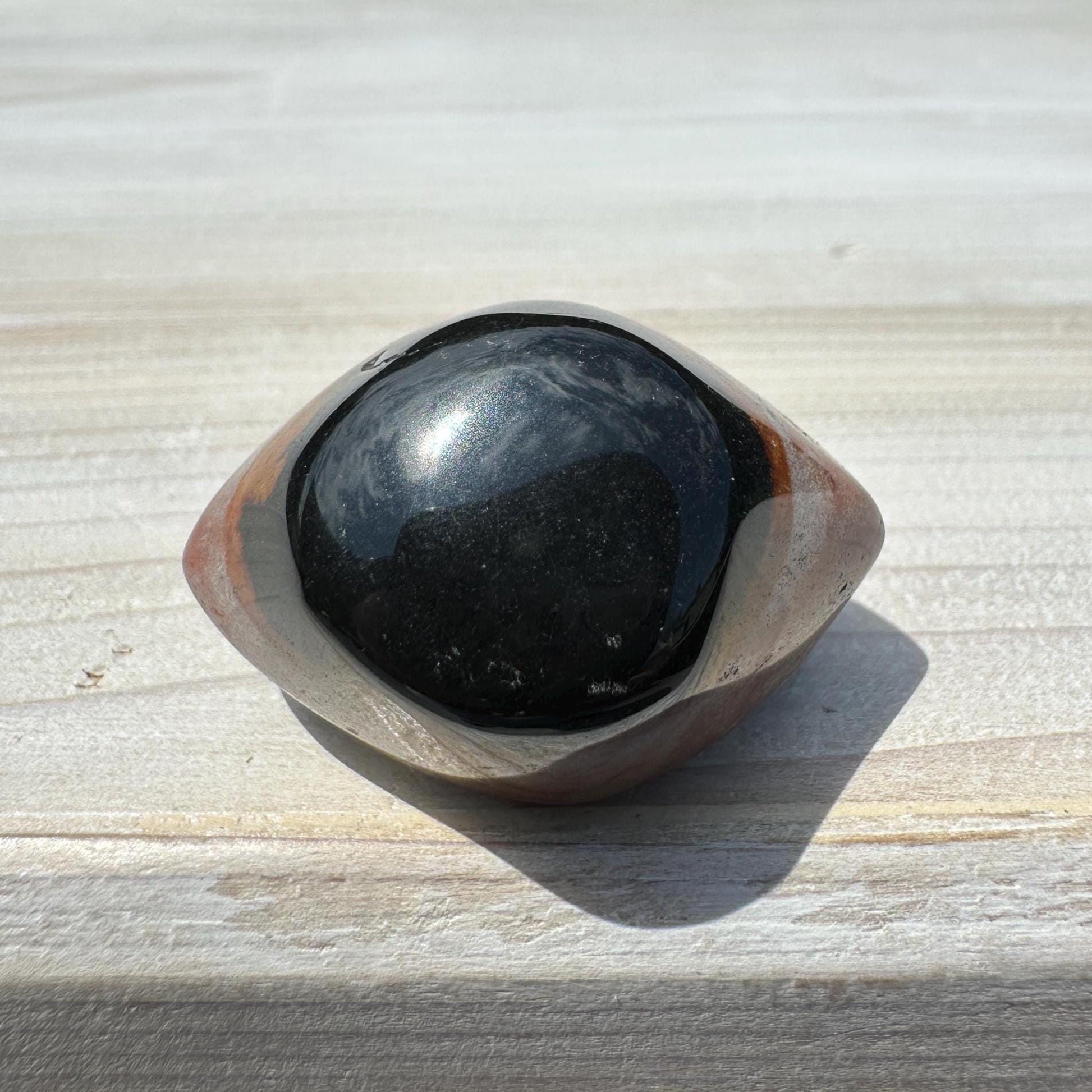 Small Shiva Agate Eye from India | Eye Of Shiva Crystals | Third Eye Agate Crystals | Gems & Minerals | Crystal Collector Home Decor - #15