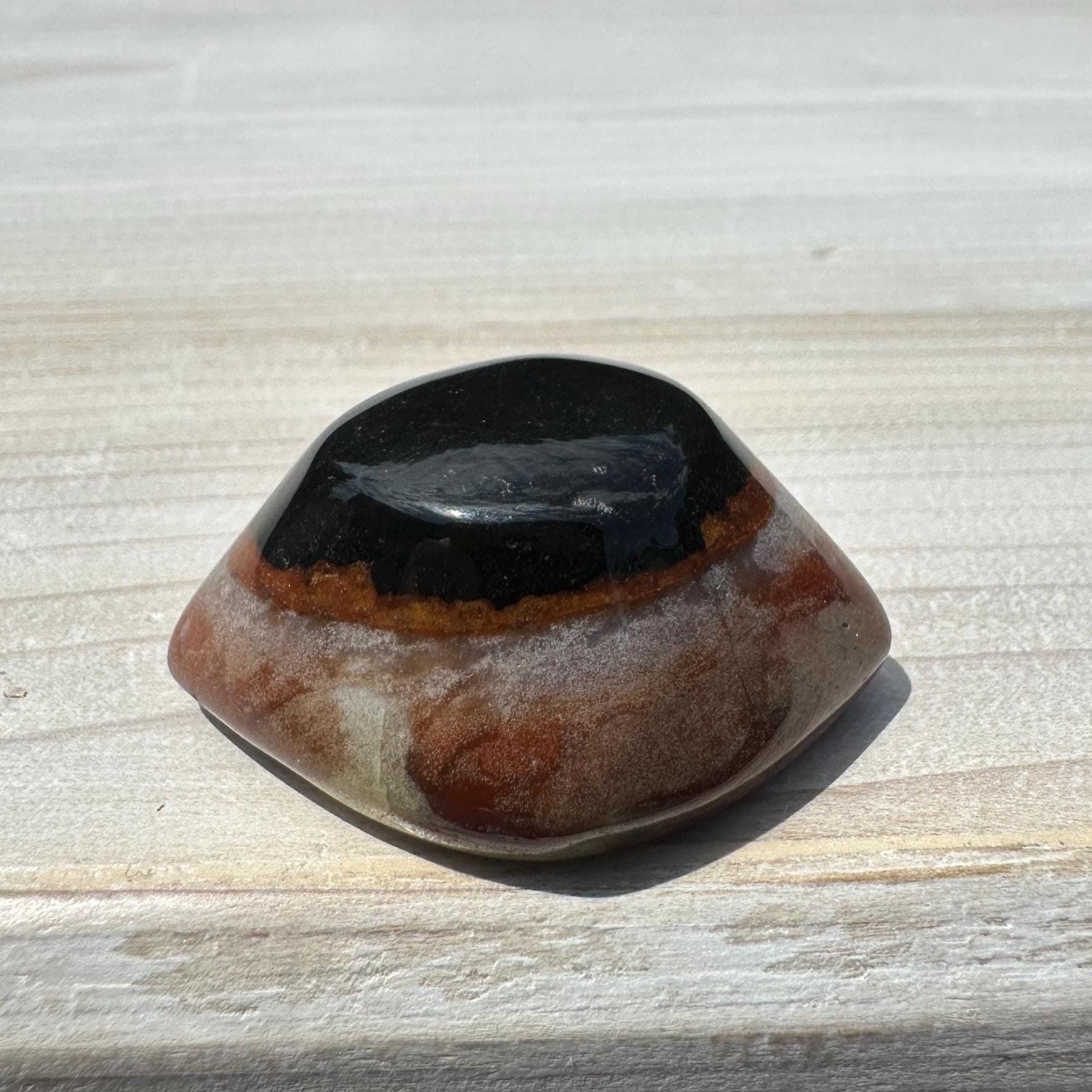 Small Shiva Agate Eye from India | Eye Of Shiva Crystals | Third Eye Agate Crystals | Gems & Minerals | Crystal Collector Home Decor - #15