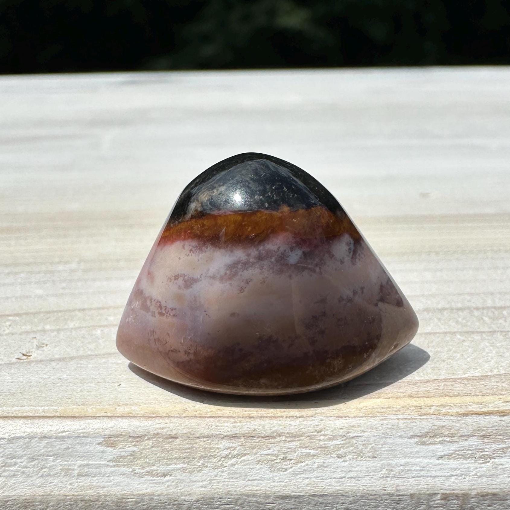 Small Shiva Agate Eye from India | Eye Of Shiva Crystals | Third Eye Agate Crystals | Gems & Minerals | Crystal Collector Home Decor - #17
