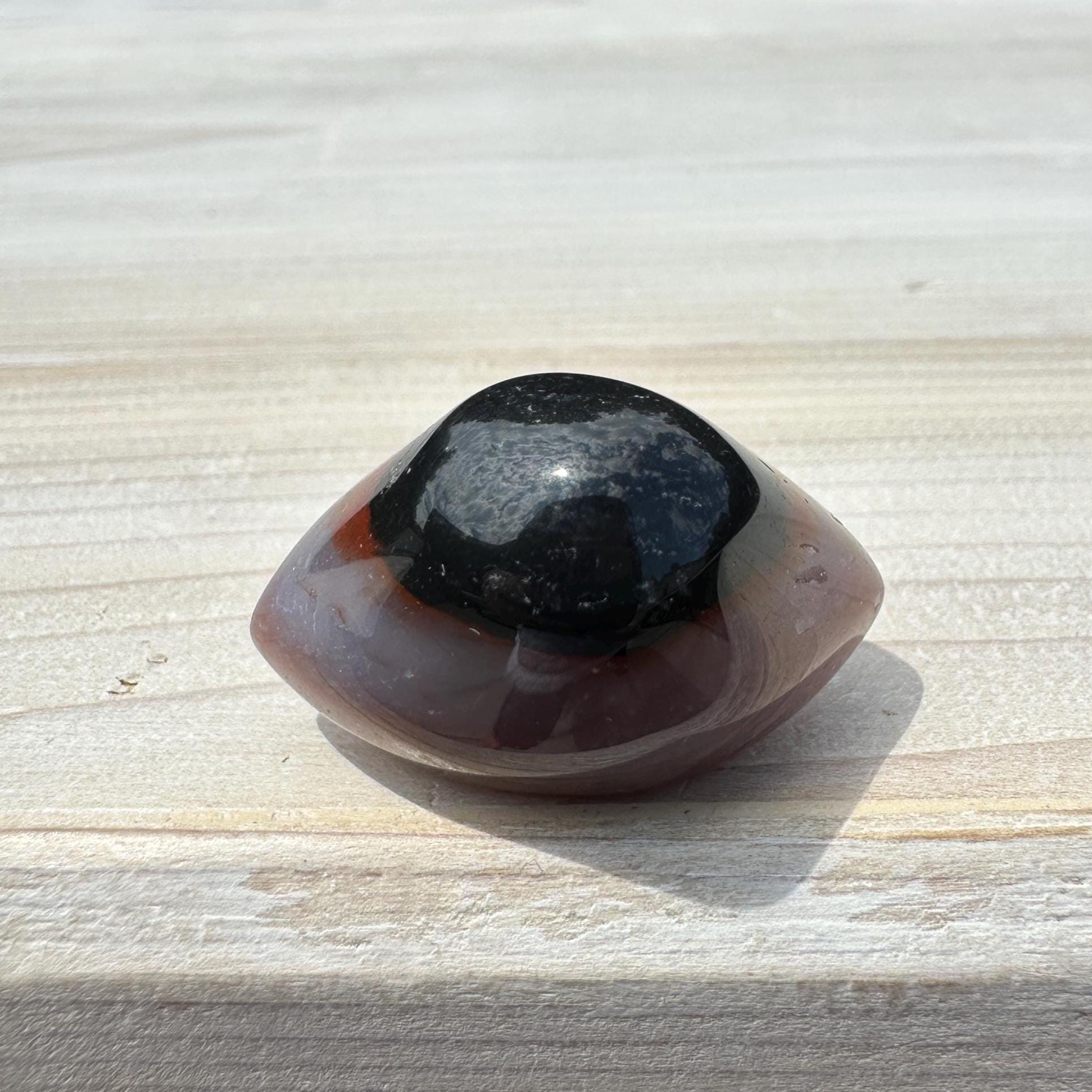 Small Shiva Agate Eye from India | Eye Of Shiva Crystals | Third Eye Agate Crystals | Gems & Minerals | Crystal Collector Home Decor - #19