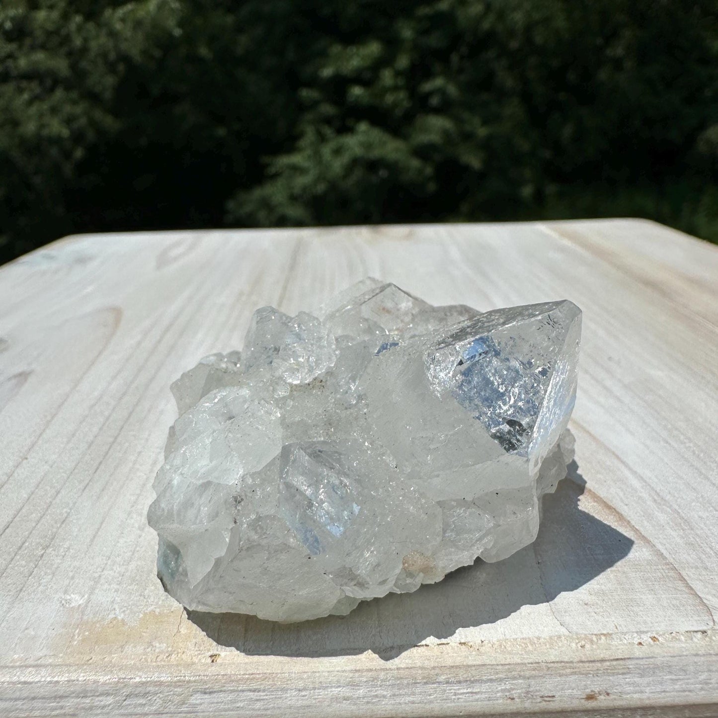 Pretty Apophyllite with Stilbite and Chalcedony Cluster