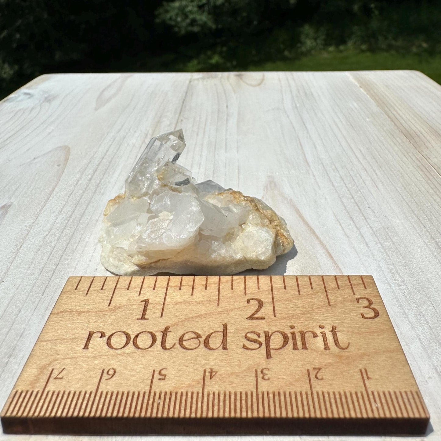 Beautiful Quartz Cluster with Hematite