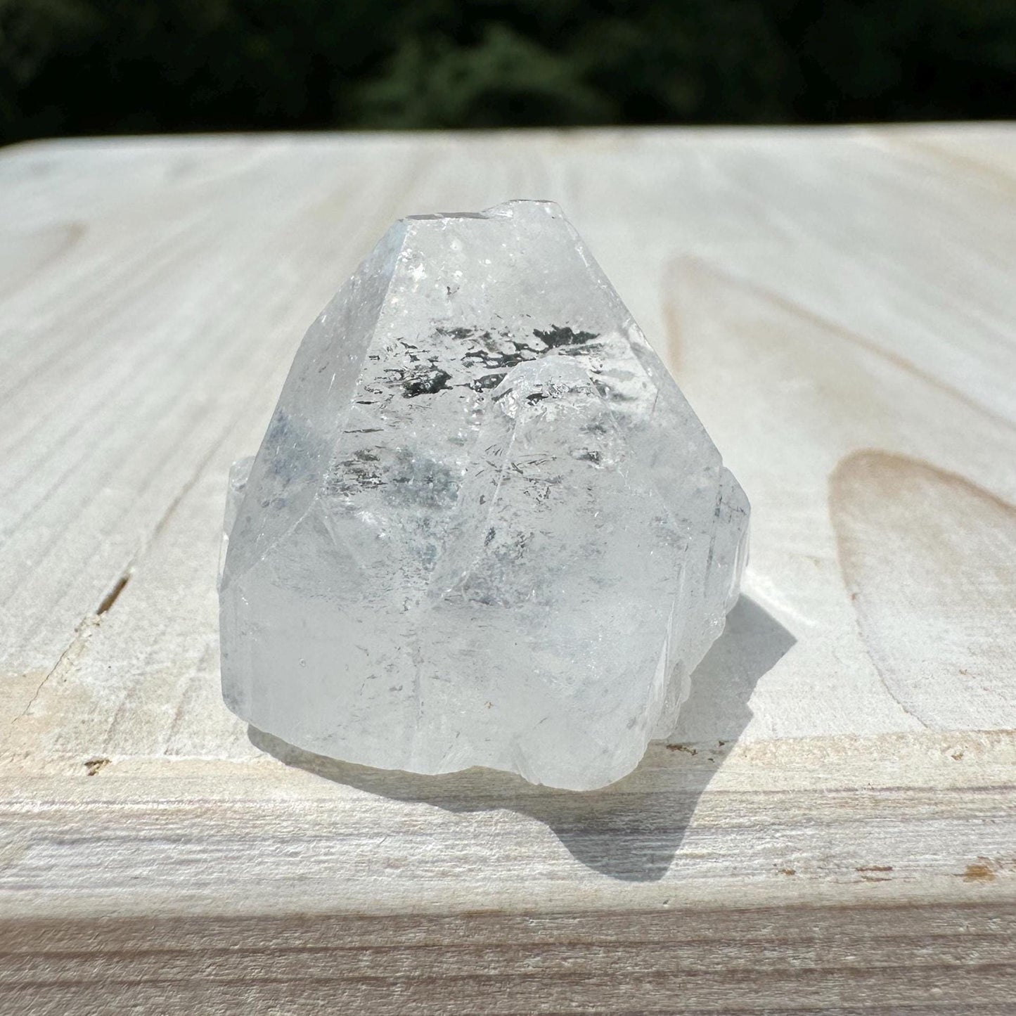 Pretty Twin Apophyllite Point - #1