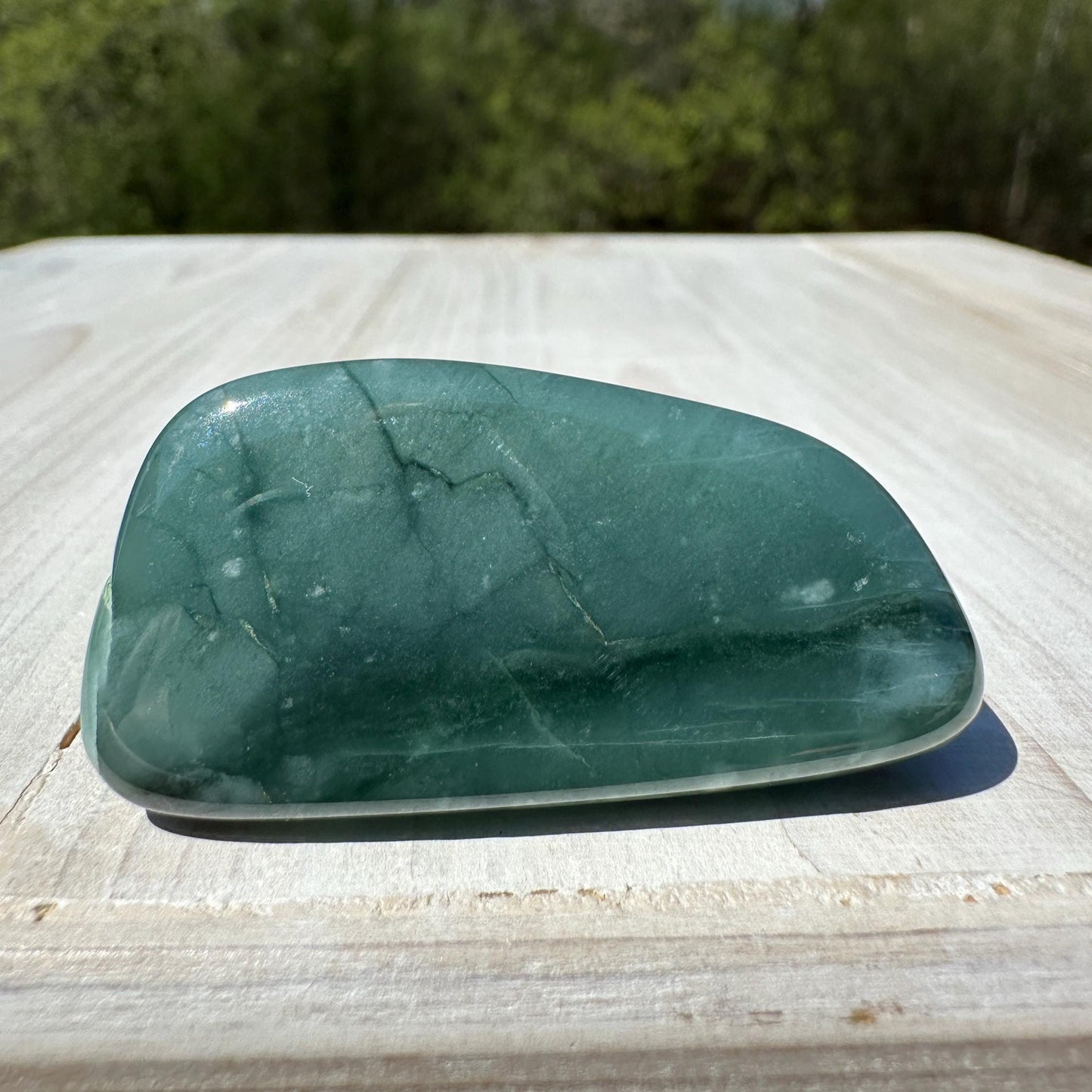 Polished Guatemalan Jadeite Freeform - #3