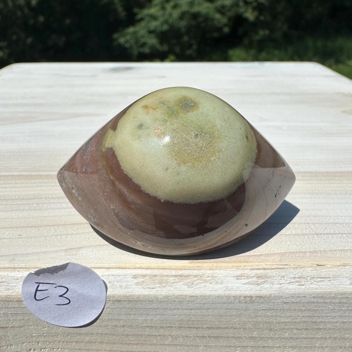 Large Shiva Agate Eye from India | Eye Of Shiva Crystals | Third Eye Agate Crystals | Gems & Minerals | Crystal Collector Home Decor - #3