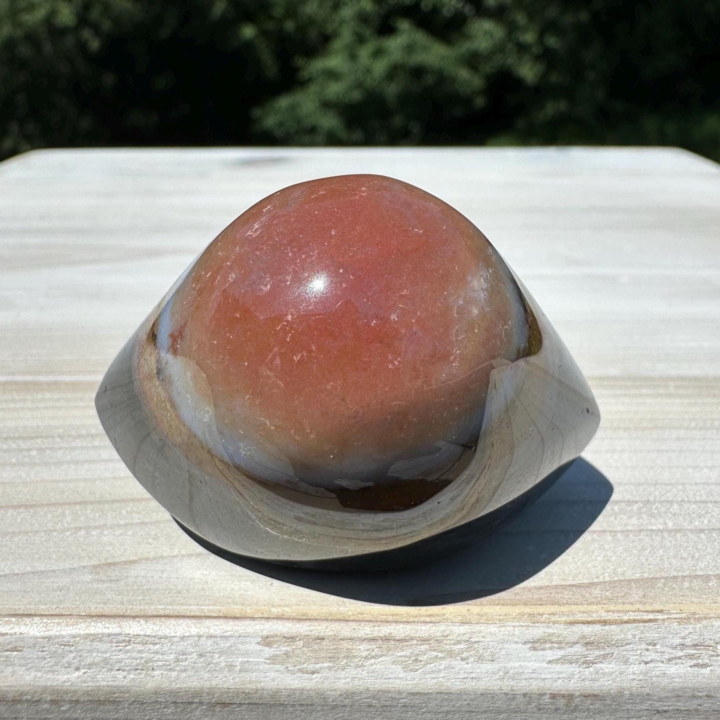 Medium Shiva Agate Eye from India | Eye Of Shiva Crystals | Third Eye Agate Crystals | Gems & Minerals | Crystal Collector Home Decor - #4